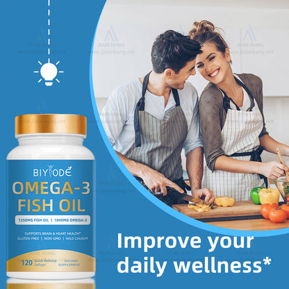 GMP Factory Omega-3 Fish Oil Collagen Softgel Natural Material Certificate Wholesale Capsules